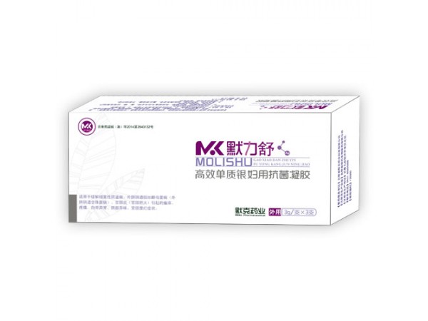 高效單質銀婦用抗菌凝膠