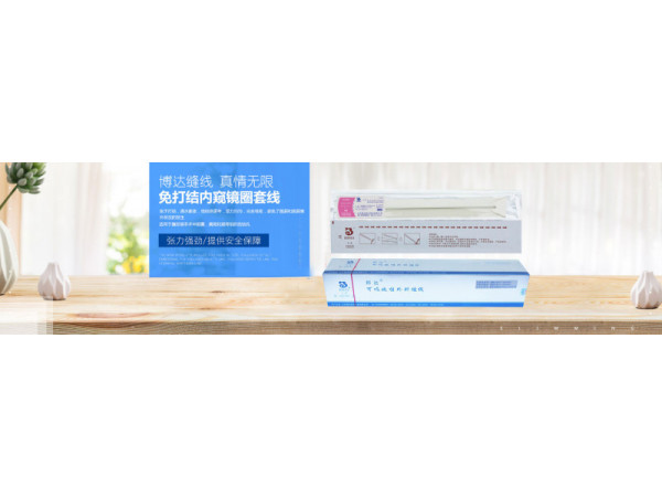 邦達BD13008腹腔鏡免打結內窺鏡圈套器/闌尾炎套扎線