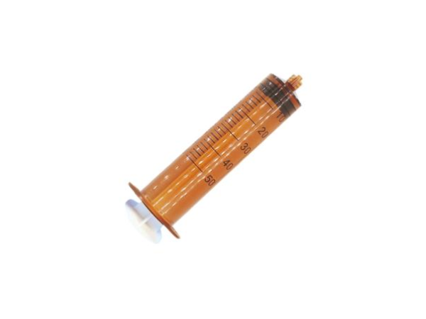 洪達避光配藥注射器50ml全塑1.6mm側孔避光配藥型100