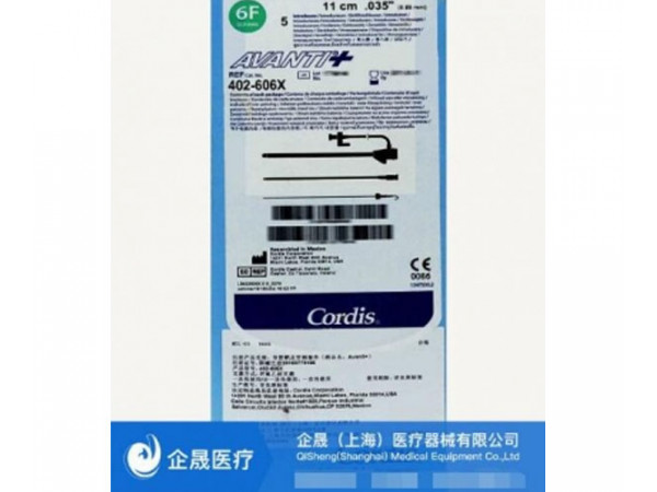 強生Cordis 血管鞘6F-11CM 402-606X