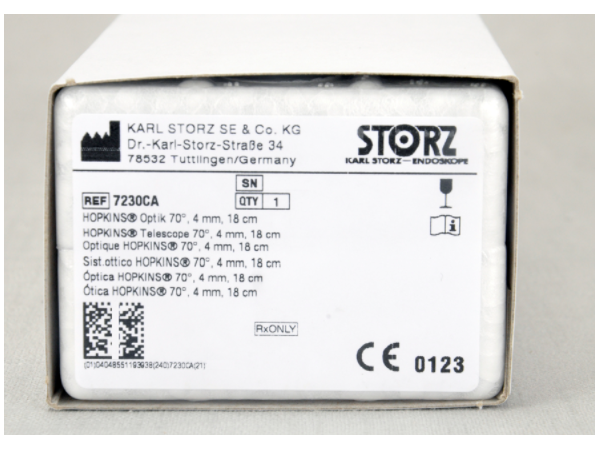 德國史托斯STORZ光學內窺鏡、鼻竇鏡 7230CA