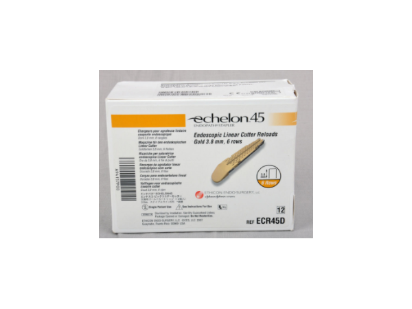 強生45mm腔鏡直線型切割吻合器和釘倉ECR45D