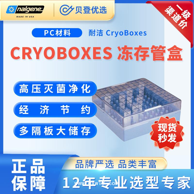 耐潔-Nalgene-CryoBoxes-凍存管盒PC材料