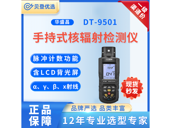 華盛昌 手持式核輻射檢測儀 DT-9501
