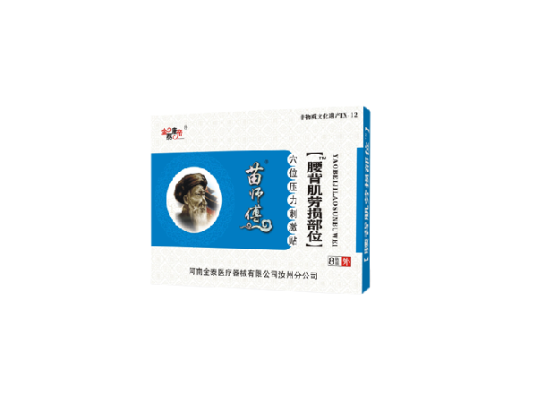 苗醫生腰背肌勞損（可貼牌、代工）