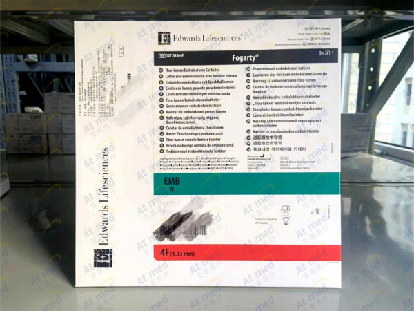 愛德華 Edwards 雙腔取血栓導管 12TLW804F，4F-80CM