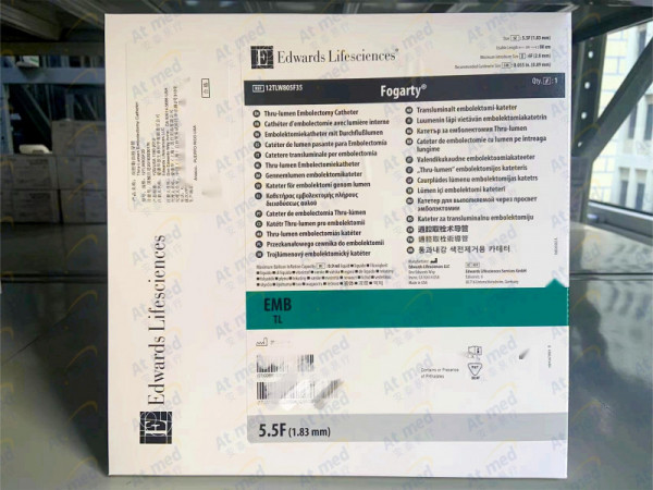 愛德華 雙腔取血栓導管 12TLW805F35、12TLW803F、12TLW804F