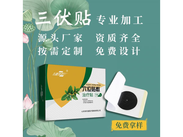 穴位貼敷治療貼（三伏貼）