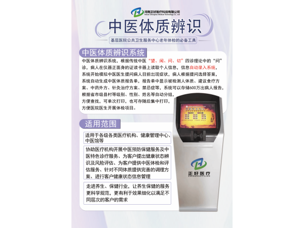 中醫體質辨識系統