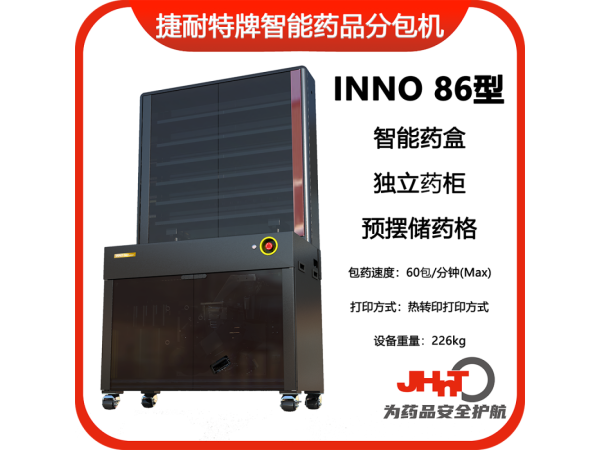 JHNT捷耐特牌擺藥機、包藥機，分包機、發藥機INNO86型