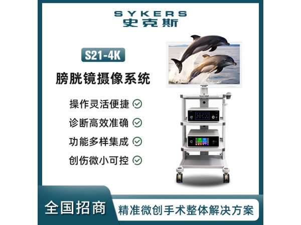 SYKERS 史克斯內窺鏡 膀胱鏡 4K內窺鏡攝像系統 灌注泵