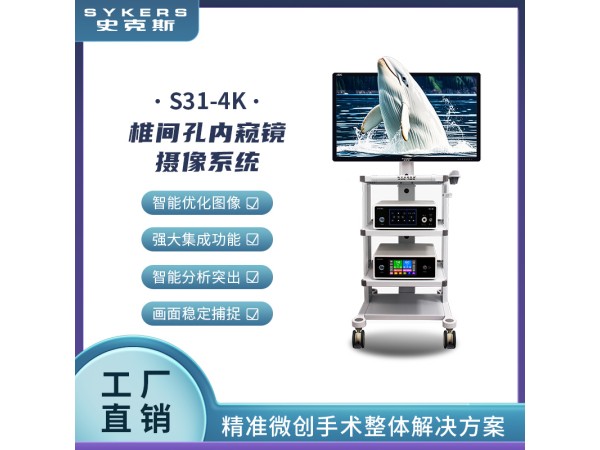 SYKERS 史克斯內窺鏡 椎間孔內窺鏡 4K內窺鏡攝像系統 射頻電波刀
