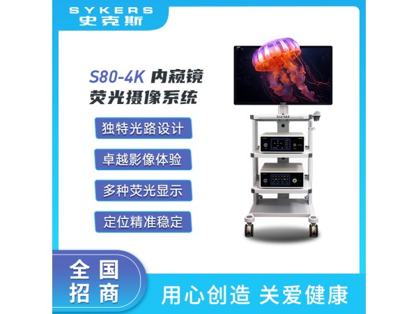 SYKERS 史克斯內窺鏡 4K熒光攝像系統 超高清攝像系統 4K監視器 冷光源