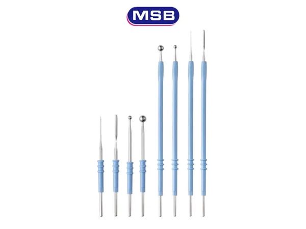 MSB默思碧 電刀 高頻手術電極 扁刀刃形 消融電極 BD70,YD100,YD150mm
